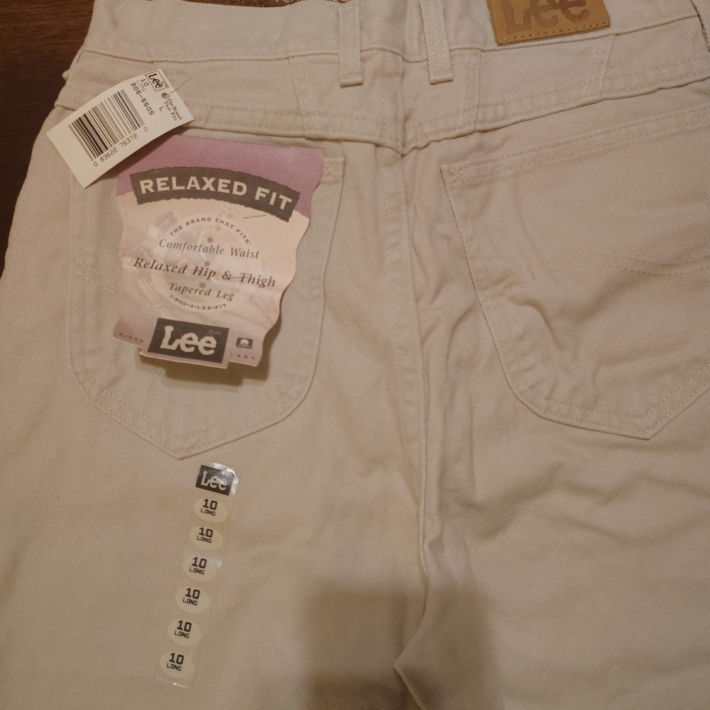 Lee Women's Relaxed Fit Jeans - Cream